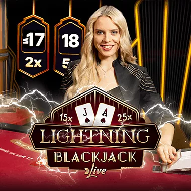 Lightning Blackjack game cover